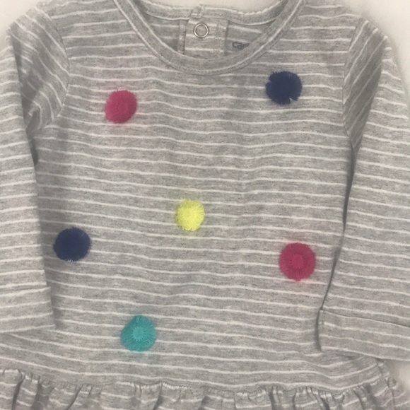 Carter’s grey/white striped dress Size 18 … - Picture 4 of 6